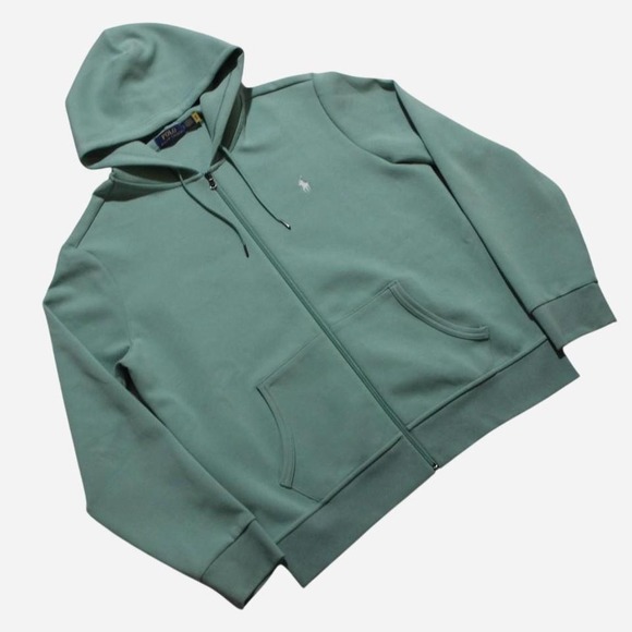 Polo Ralph Lauren Other - Men Polo Ralph Lauren Essex Green Preppy Designer Skater Zipup Hoodie Sweatshirt